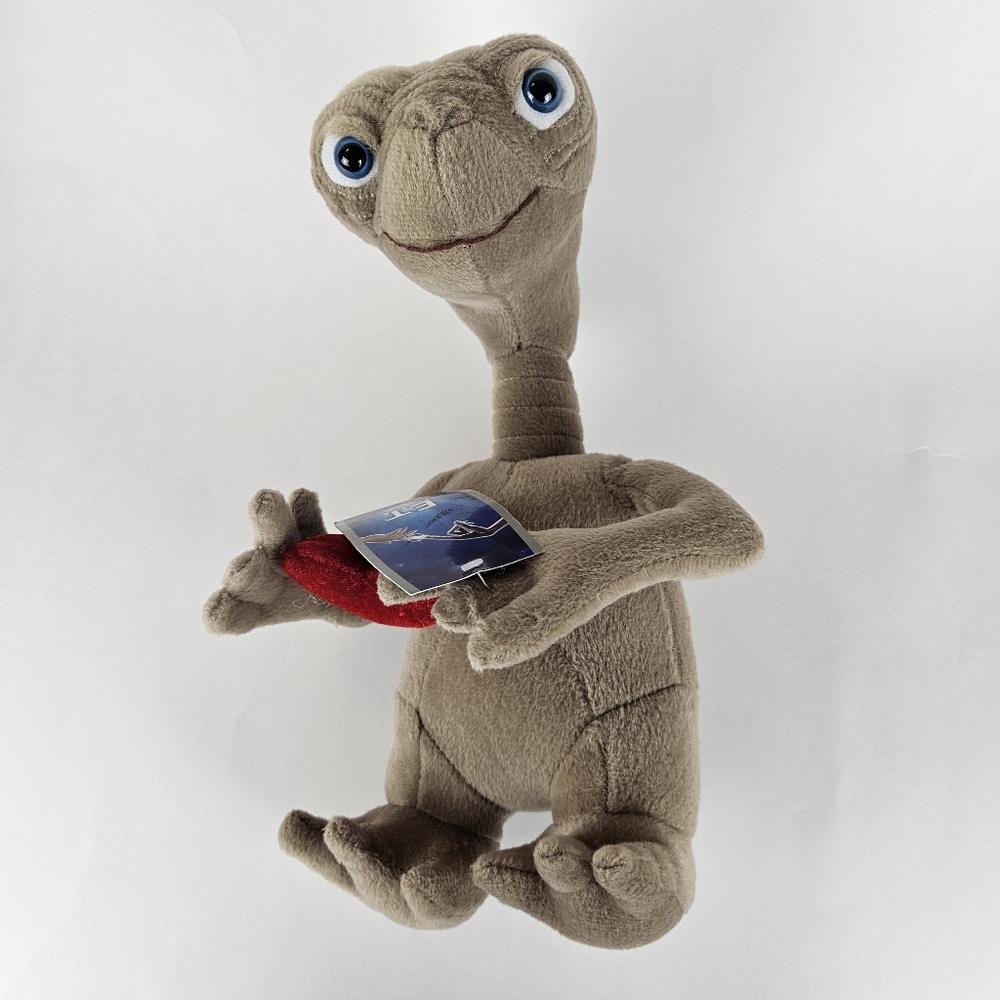 E.T. Alien Plush Heart Valentine's Day Gift Universal Studios 2013 NOS NEW Merch